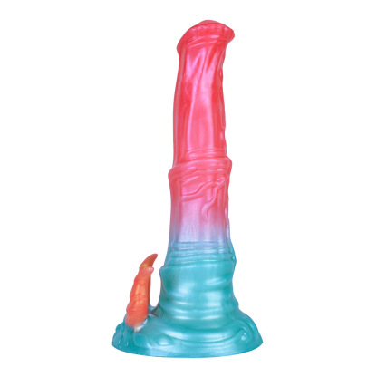 Fantasy Silicone Dildo with Gradient Color
