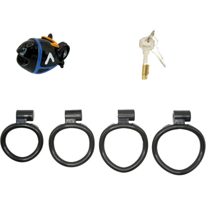 Horse Head Chastity Cage – 3D Printed Animal Style Lock Device for Male Control Play