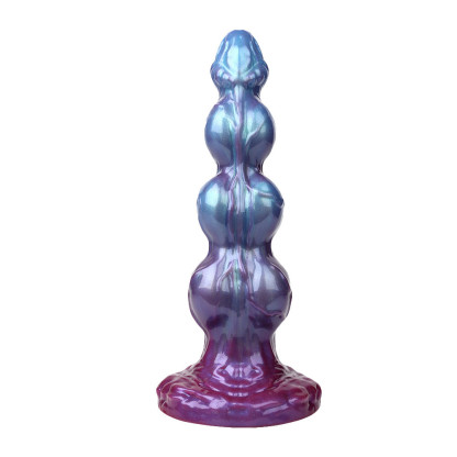 Canine-Inspired Fantasy Beaded Dildo – Creature Design Adult Toy