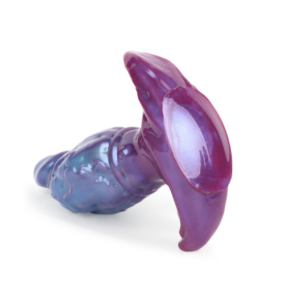 Aurora Pearl Anal Plug｜Iridescent Finish · Platinum Silicone · Comfort & Safety Design
