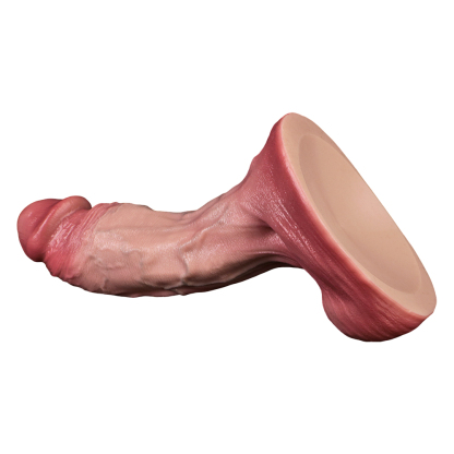 OS-ADL5060-Realistic Dual-Layer Firmness Skin-Tone Dildo