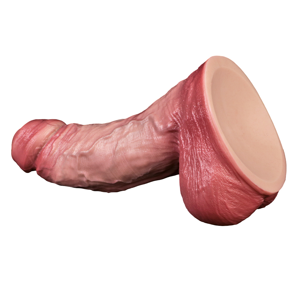 OS-ADL5061-Realistic Dual-Layer Firmness Skin-Tone Dildo