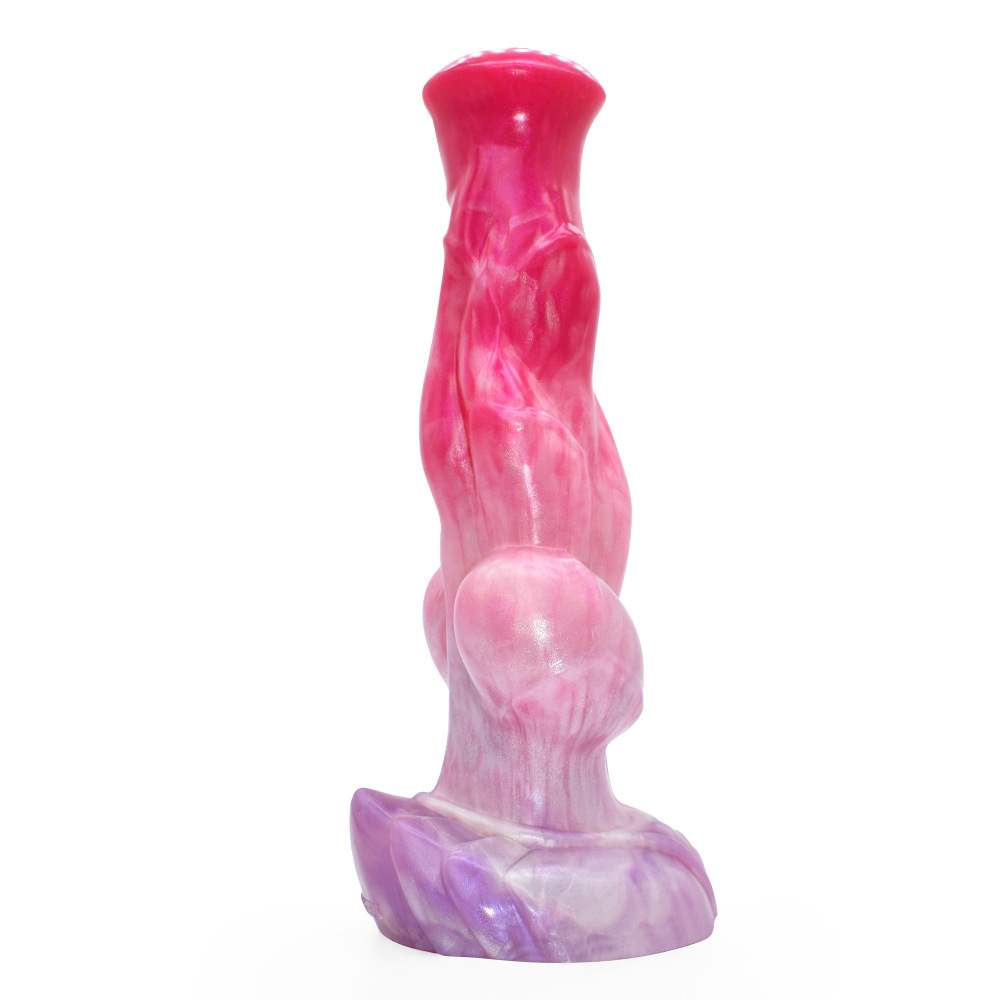 Twisted Fantasy Silicone Dildo — Layered Ball Design