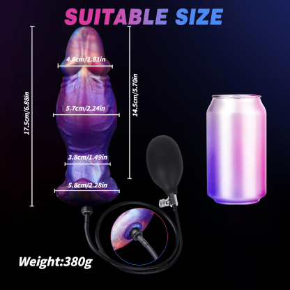Magnetic Inflatable Anal Plug – Adjustable Expansion Toy