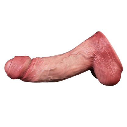 OS-ADL5061-Realistic Dual-Layer Firmness Skin-Tone Dildo