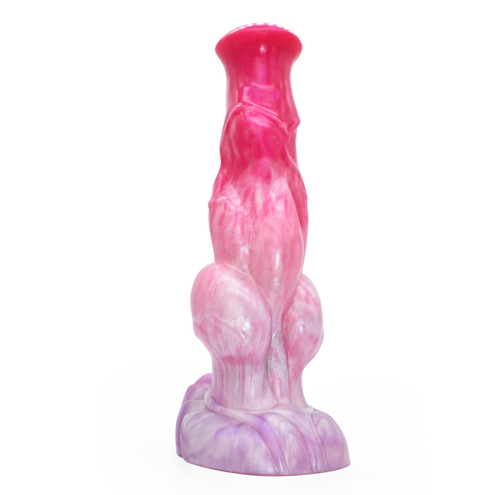 Twisted Fantasy Silicone Dildo — Layered Ball Design