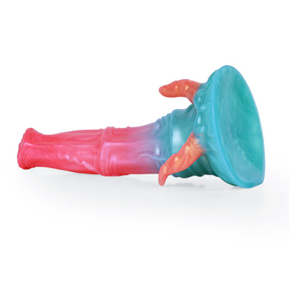 Fantasy Silicone Dildo with Gradient Color