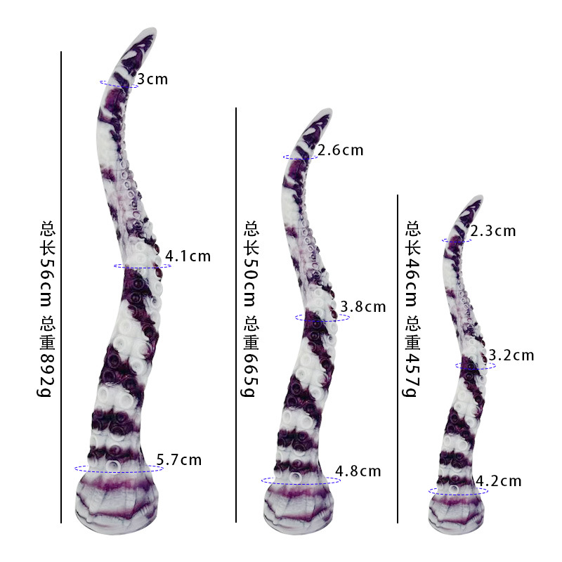 Octopus Tentacle Dildo – Realistic Suction Base Silicone Toy