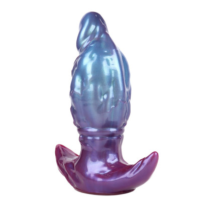Aurora Pearl Anal Plug｜Iridescent Finish · Platinum Silicone · Comfort & Safety Design