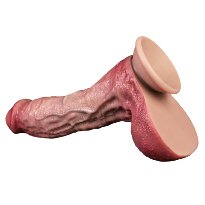 OS-ADL5063-Realistic Dual-Layer Firmness Skin-Tone Dildo