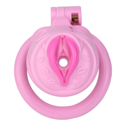 Belted Chastity Lock with Drain Tube – Adjustable Strap System, Secure & Extended Wear Design