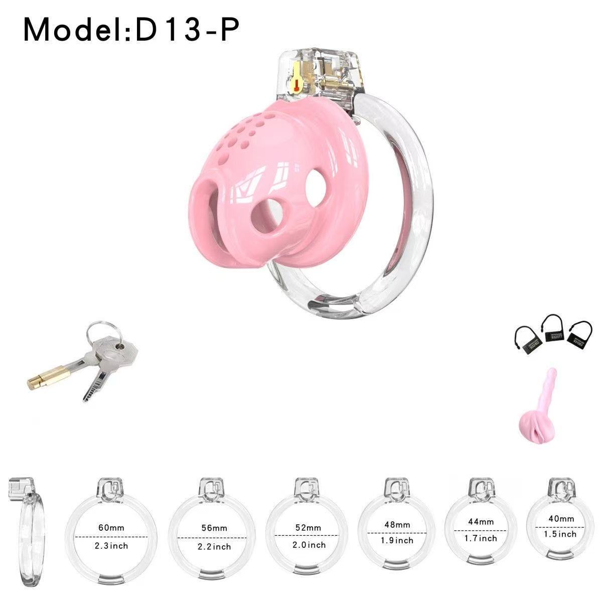 Soft Silicone Locking Cage – Lightweight Ventilated Wearable Design