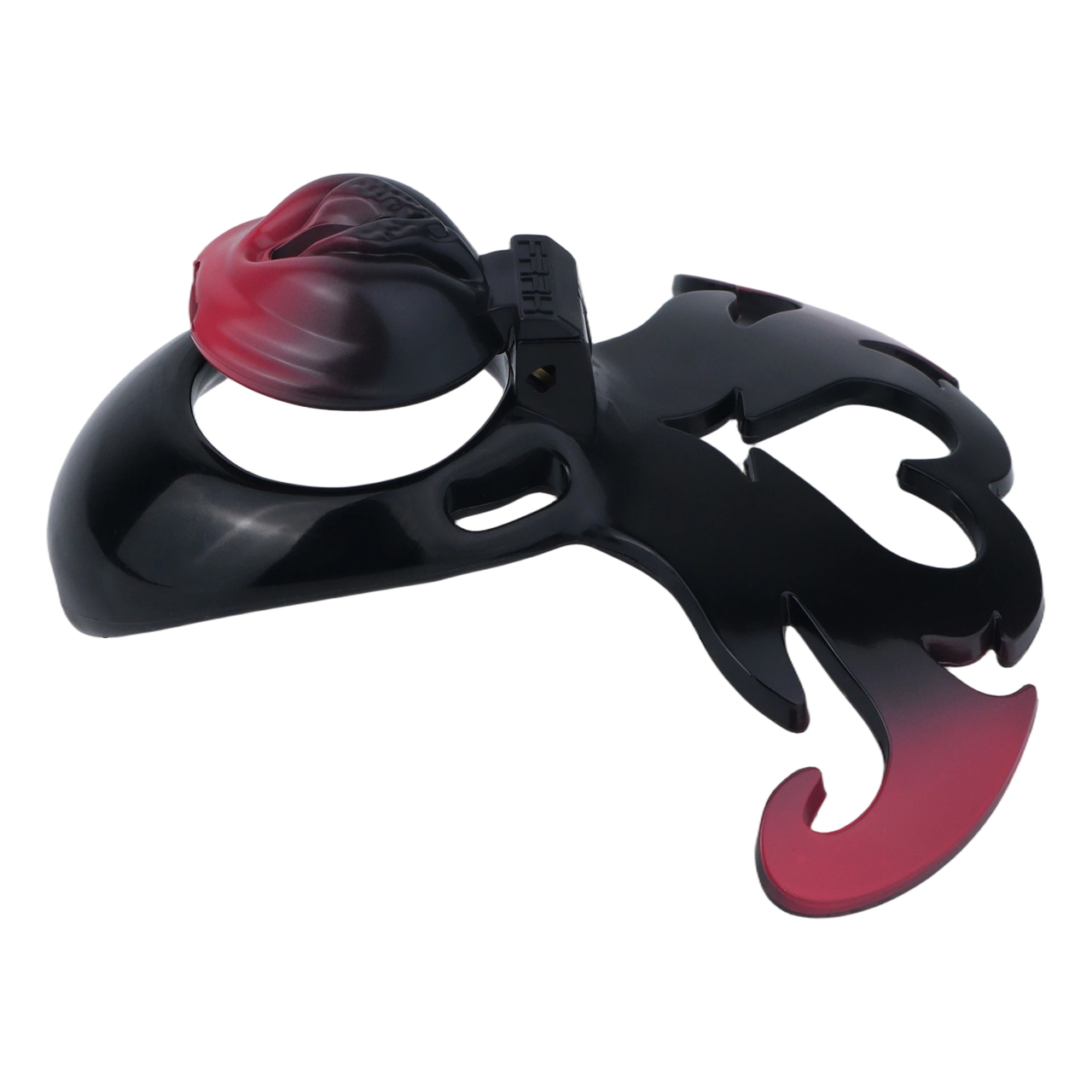 Succubus  Chastity Lock – Devil Wing Resin Cage with Strap Design