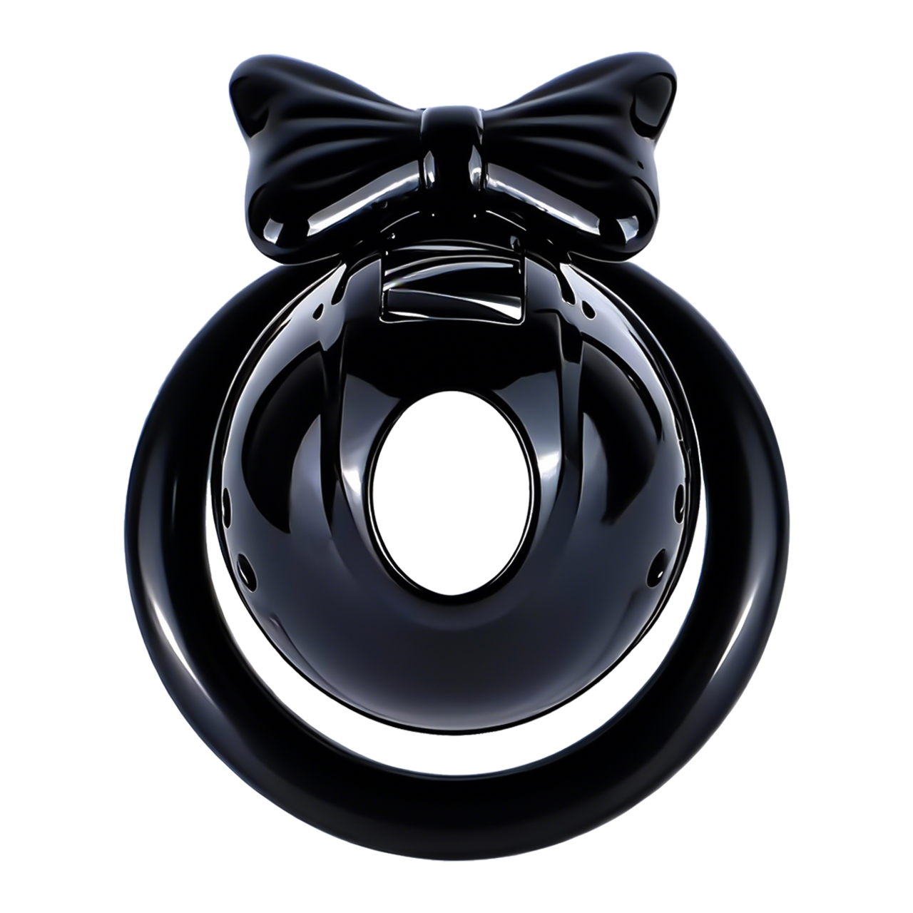 Bow Resin Chastity Lock