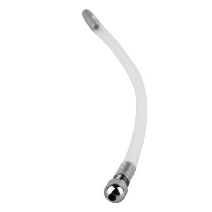 Belted Chastity Lock with Drain Tube – Adjustable Strap System, Secure & Extended Wear Design