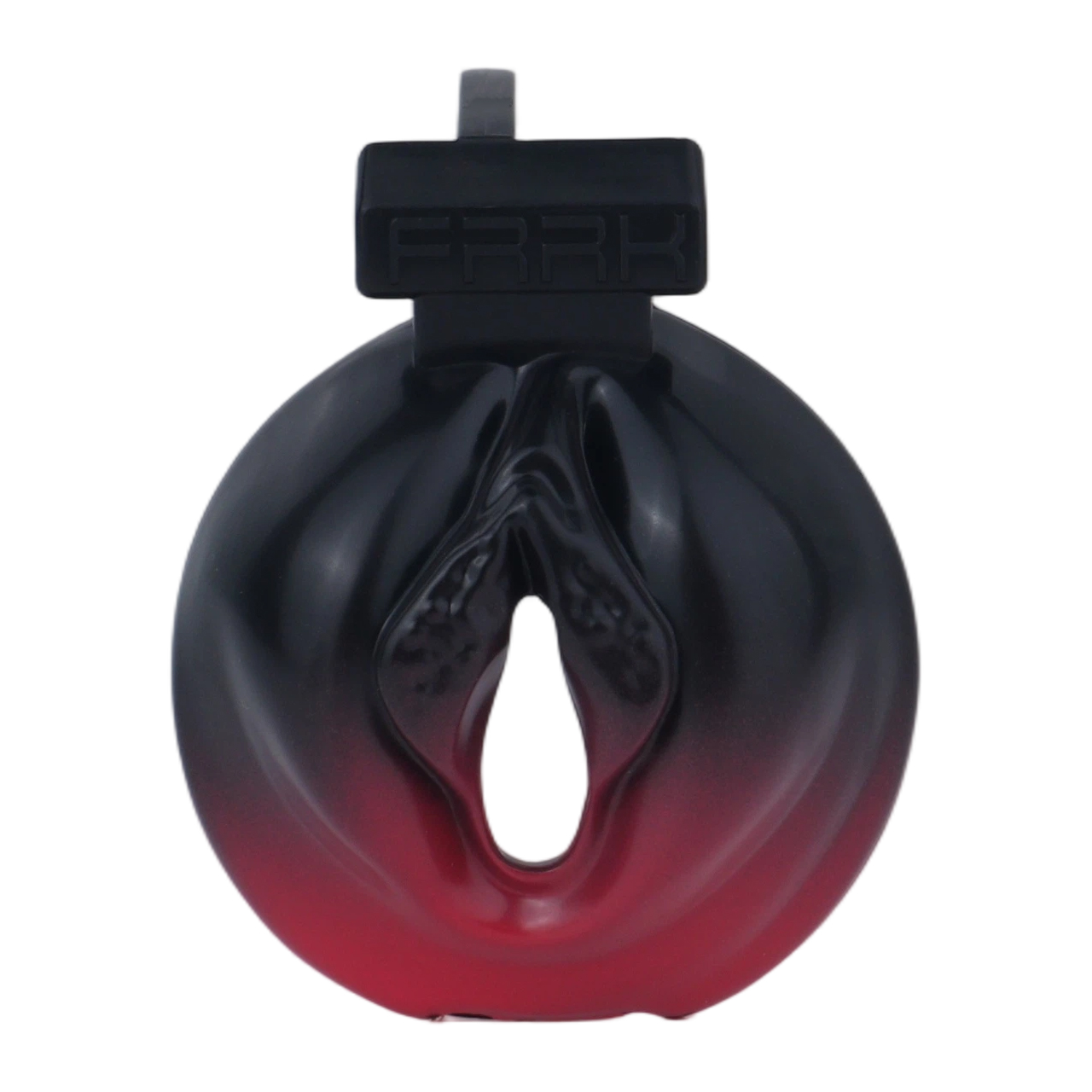 Succubus  Chastity Lock – Devil Wing Resin Cage with Strap Design