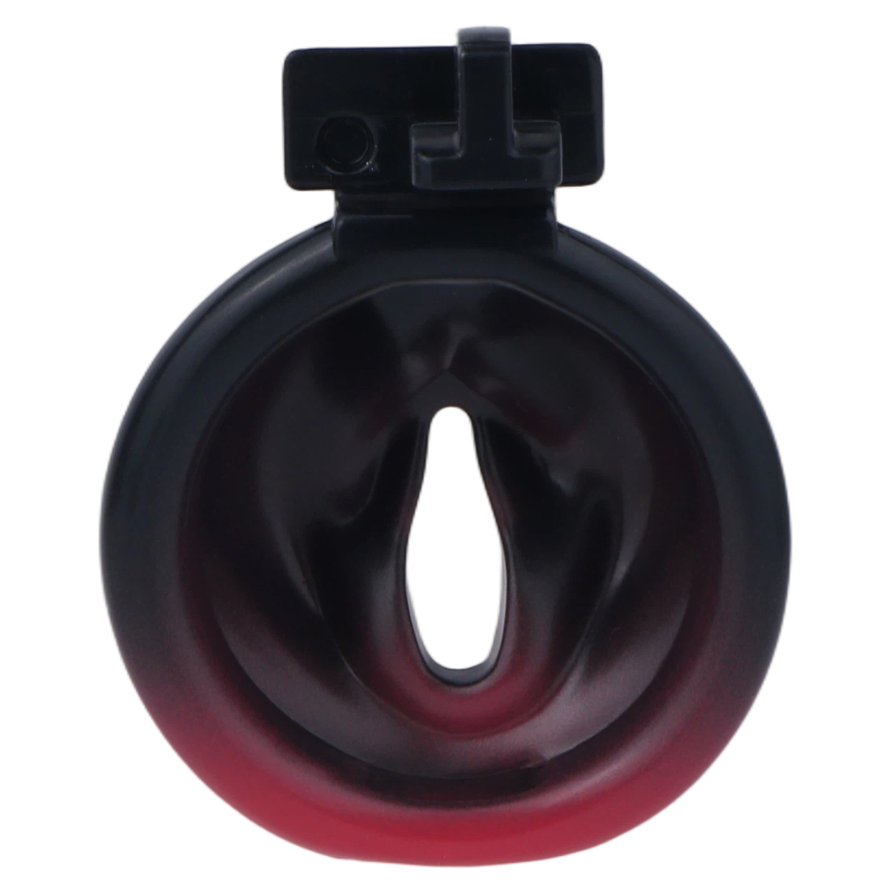 Succubus  Chastity Lock – Devil Wing Resin Cage with Strap Design