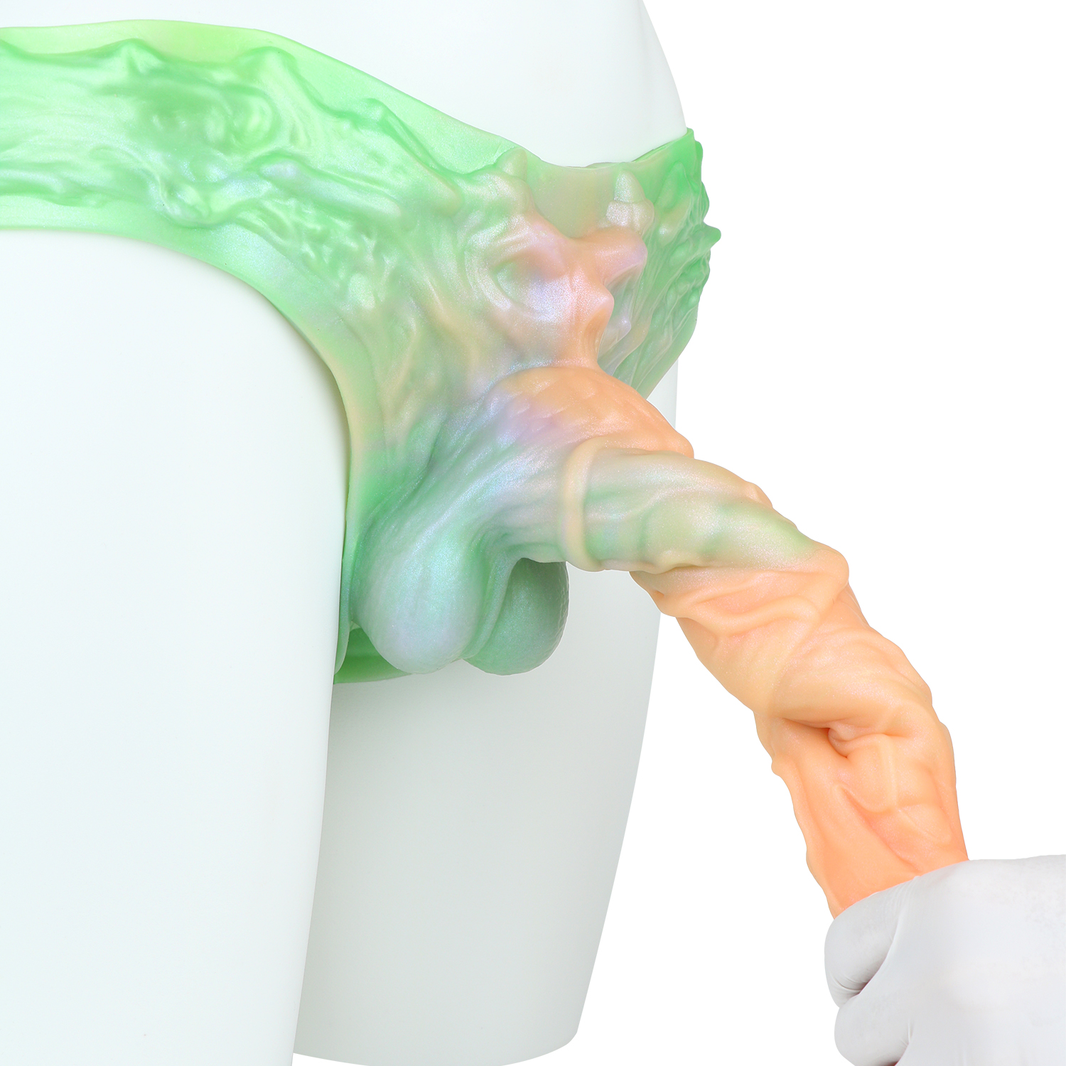 Wearable Silicone Horse Fantasy Dildo Underwear – Realistic Extender & Enhancer