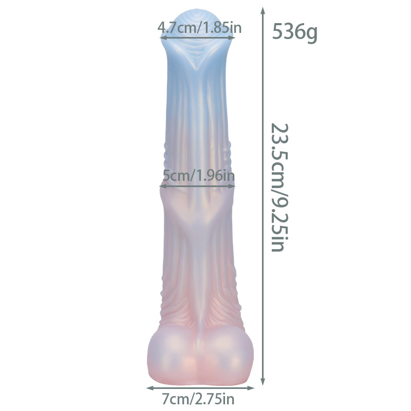 Equine Fantasy Silicone Dildo