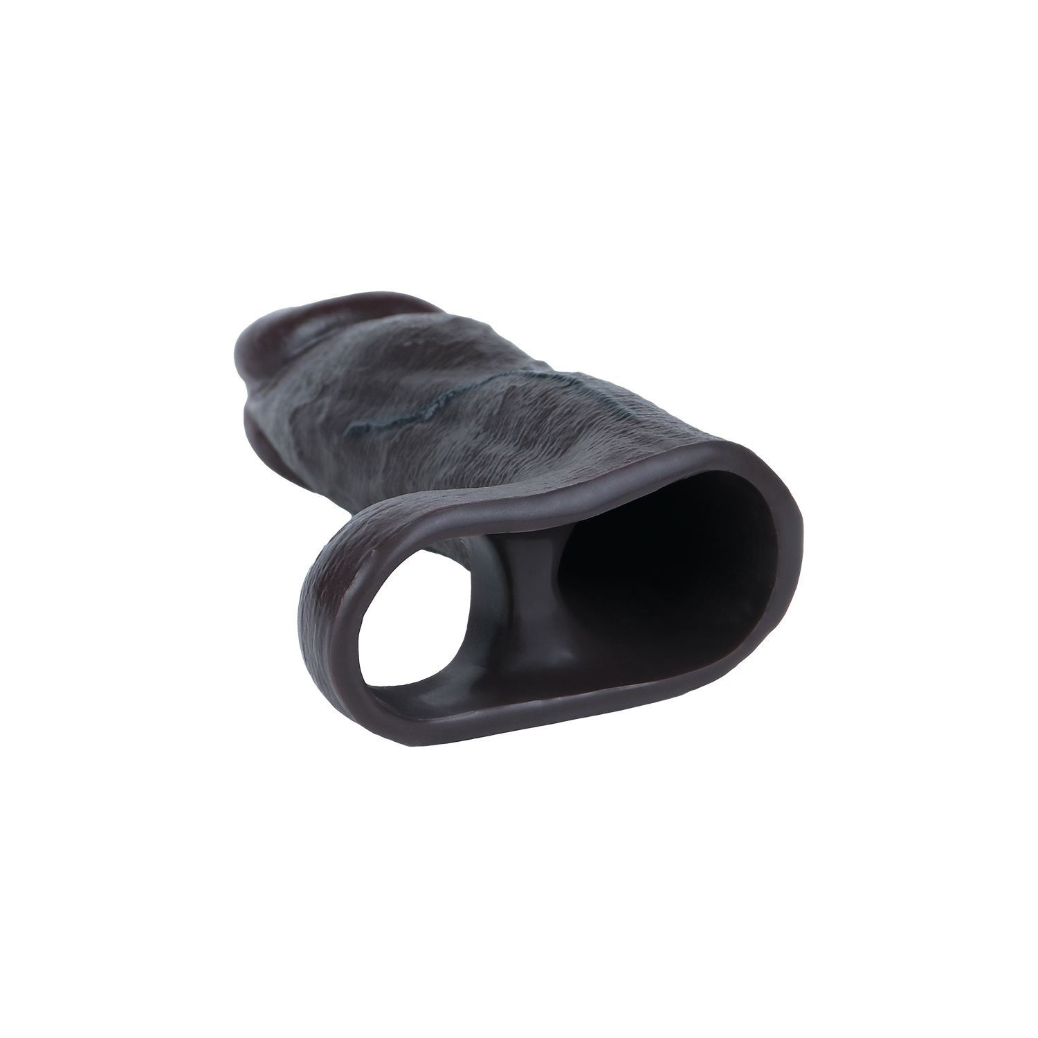 Realistic Hollow Strap-On Dildo Sleeve – Soft Silicone Wearable Extender for Couples