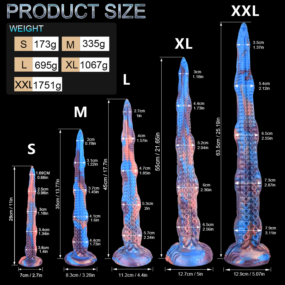 Octopus Tentacle Fantasy Dildo – Textured Silicone Design