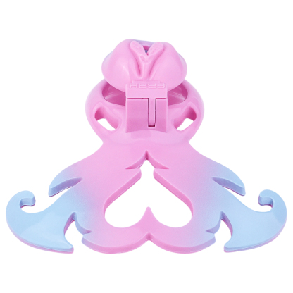 Succubus  Chastity Lock – Devil Wing Resin Cage with Strap Design