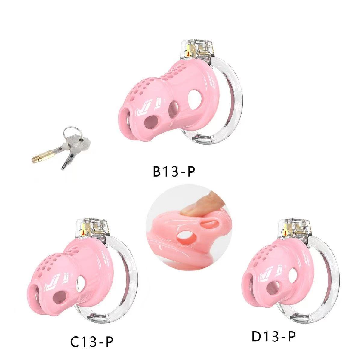 Soft Silicone Locking Cage – Lightweight Ventilated Wearable Design