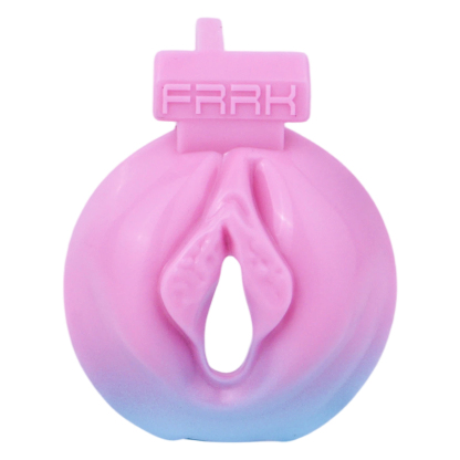 Succubus  Chastity Lock – Devil Wing Resin Cage with Strap Design