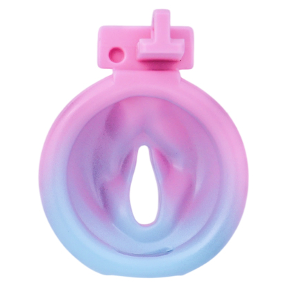 Succubus  Chastity Lock – Devil Wing Resin Cage with Strap Design