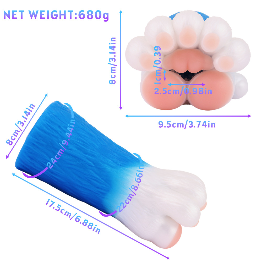 Panda Paw Silicone Masturbator