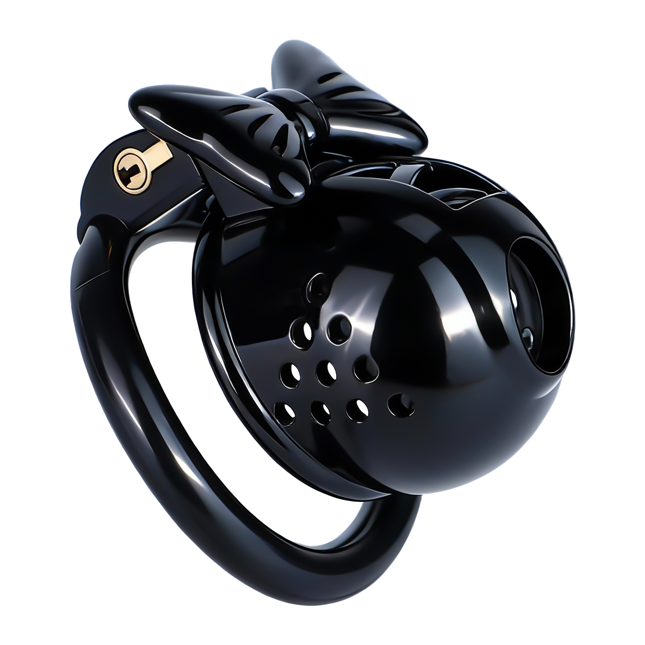 Bow Resin Chastity Lock