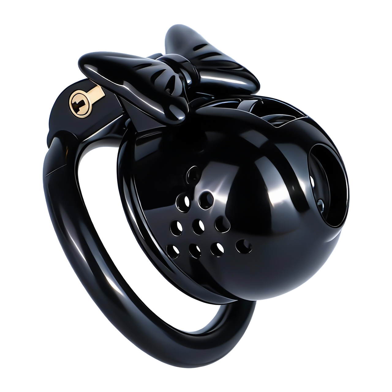 Bow Resin Chastity Lock