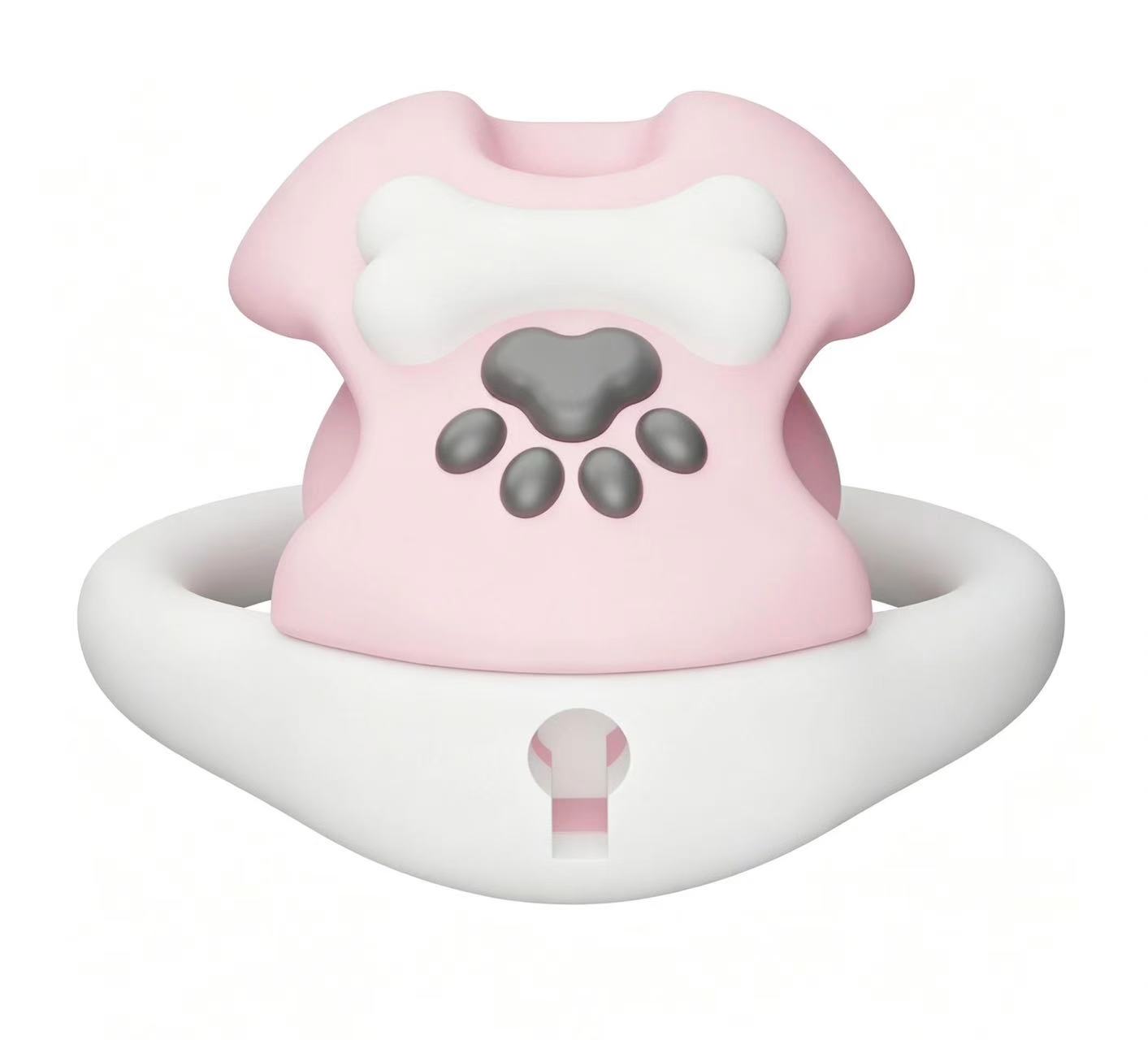 Cute Paw Print Chastity Cage for Men