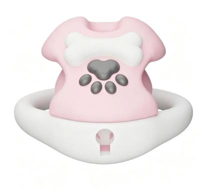 Cute Paw Print Chastity Cage for Men