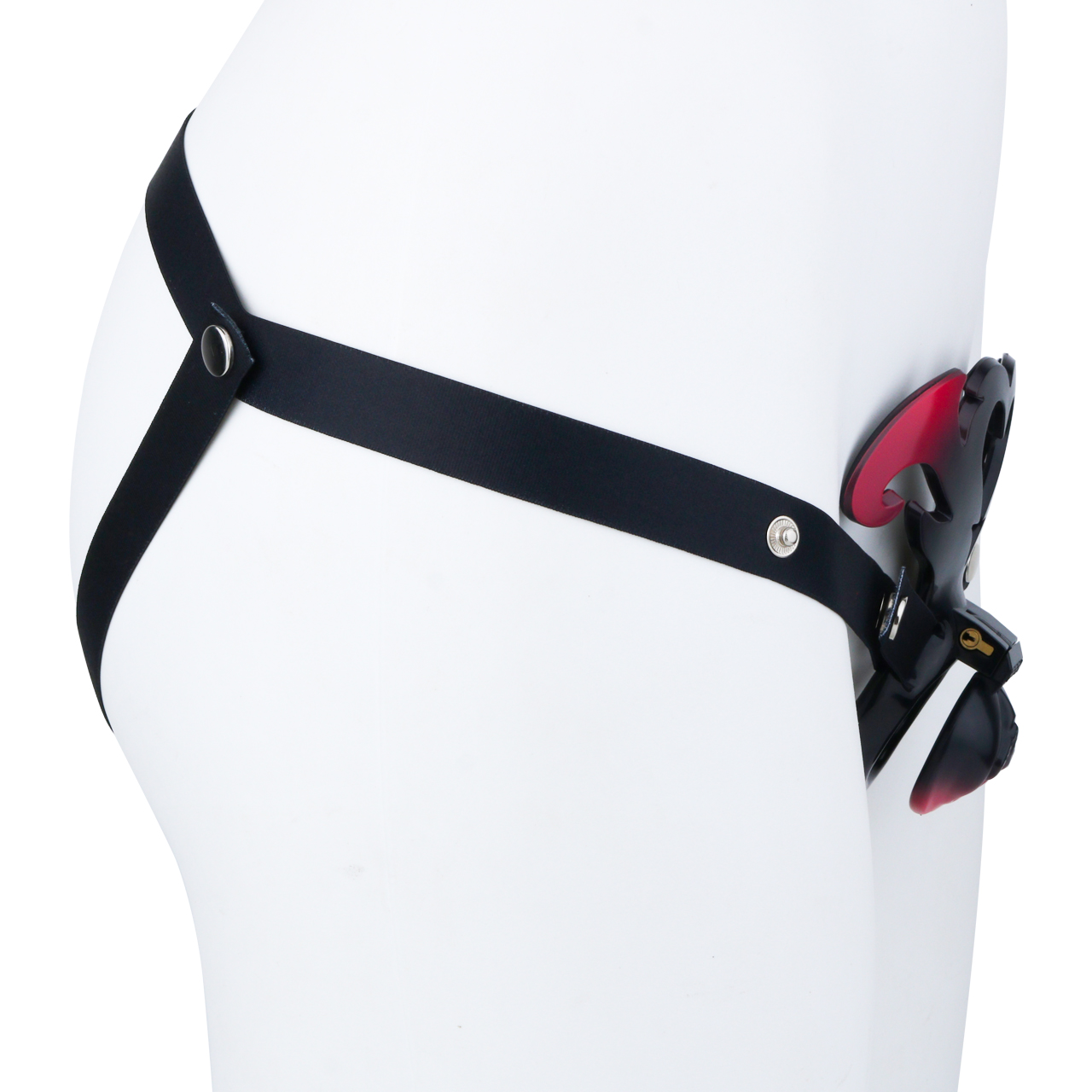 Succubus  Chastity Lock – Devil Wing Resin Cage with Strap Design