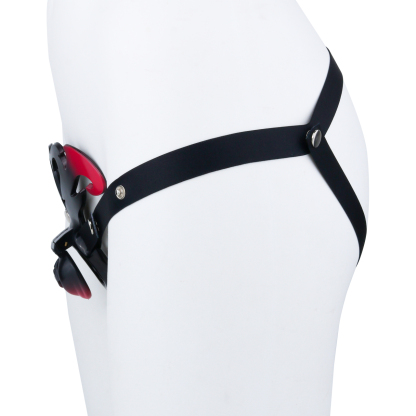 Succubus  Chastity Lock – Devil Wing Resin Cage with Strap Design