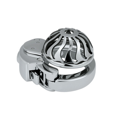  Stainless Steel Male Chastity Cage | 6-Level Adjustable Cock Cage (32–50mm) | Adult BDSM Sex Toy for Chastity & Bondage Play-ToyAura