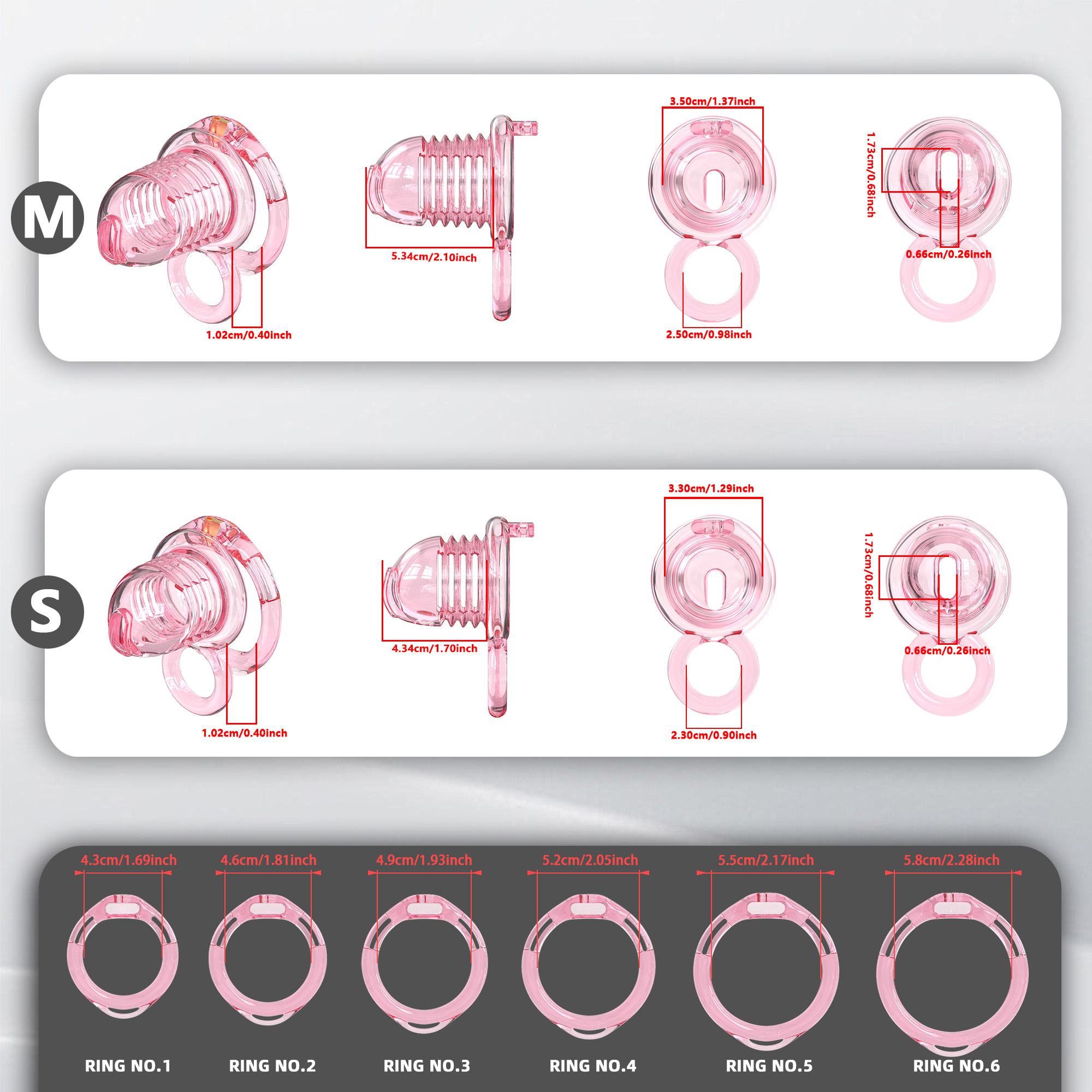 Soft Chastity Cage with Optional Remote Vibrating Plug