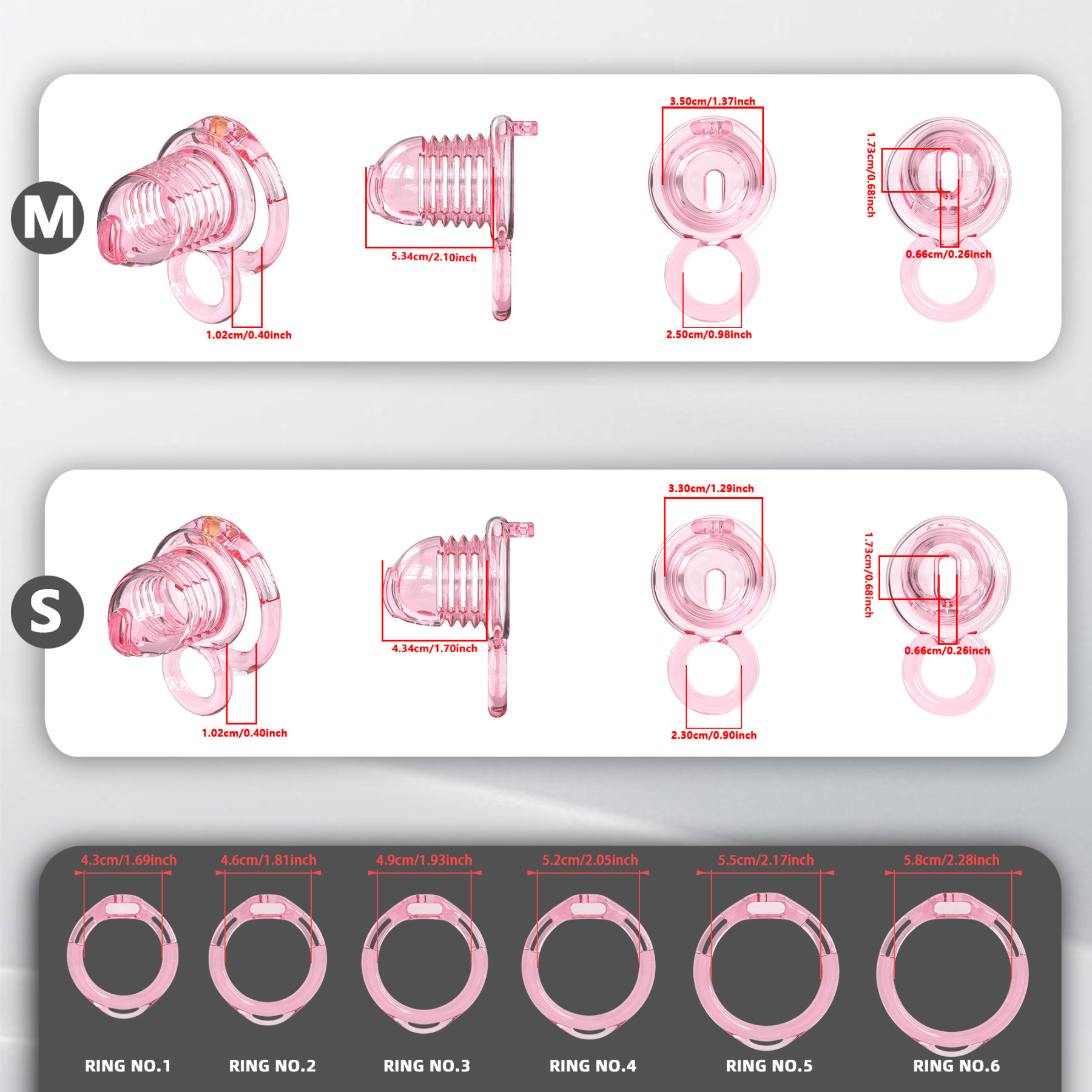 Soft Chastity Cage with Optional Remote Vibrating Plug