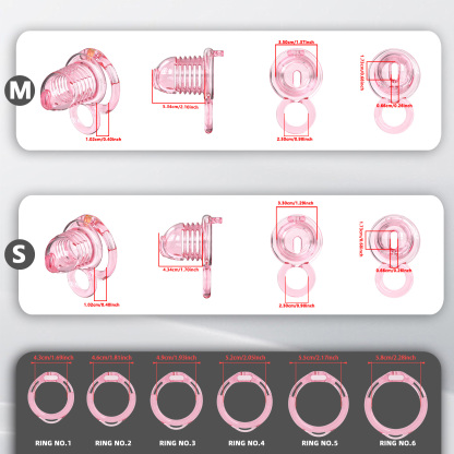 Soft Chastity Cage with Optional Remote Vibrating Plug