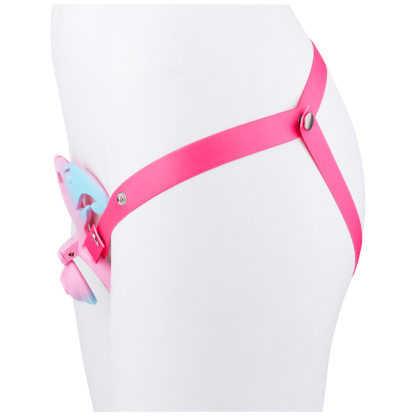 Succubus  Chastity Lock – Devil Wing Resin Cage with Strap Design