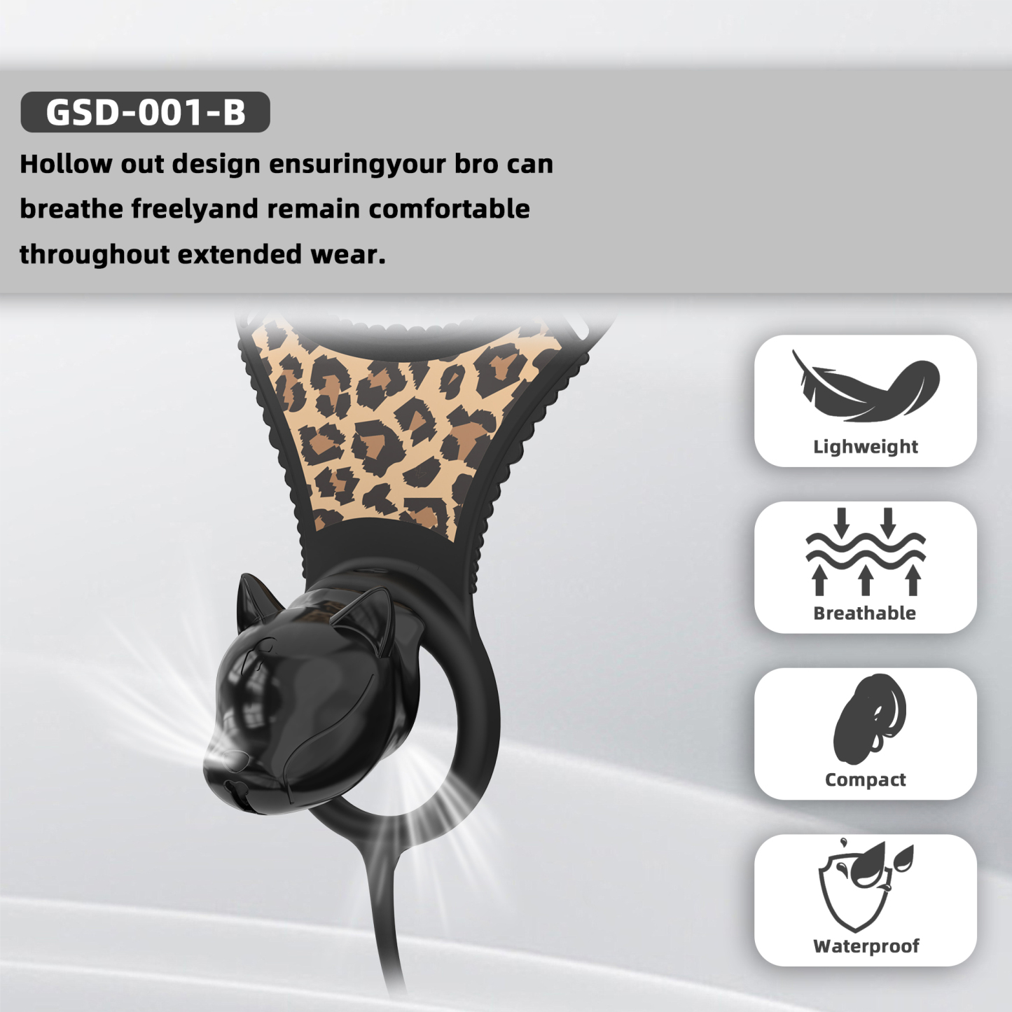 Puppy Head Chastity Cage Set with Underwear & Plug – GSD Series BDSM Restraint Kit