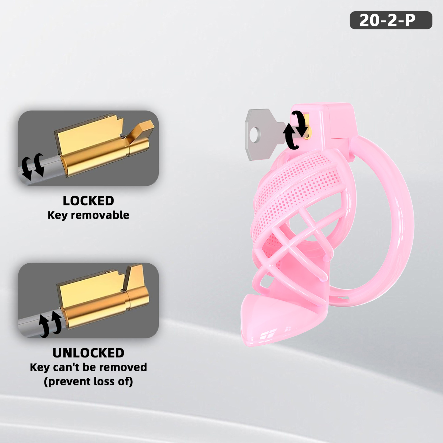 Toyaura High Heel Sissy Chastity Cage