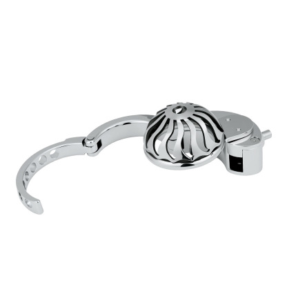 Stainless Steel Male Chastity Cage | 6-Level Adjustable Cock Cage (32–50mm) | Adult BDSM Sex Toy for Chastity & Bondage Play-ToyAura