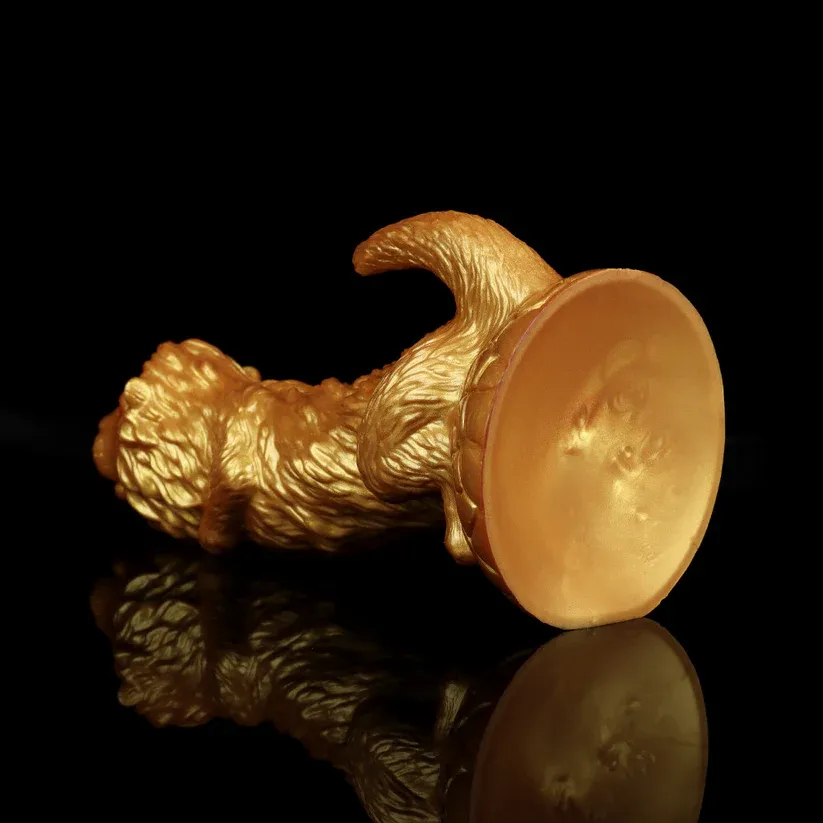 Lion Dildo Gold Lion Dildo