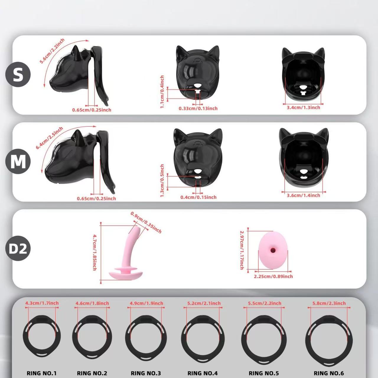 Puppy Hood Chastity Cage – Cute Dog Head Design Lightweight Resin Lock