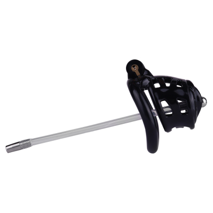 Belted Chastity Lock with Drain Tube – Adjustable Strap System, Secure & Extended Wear Design