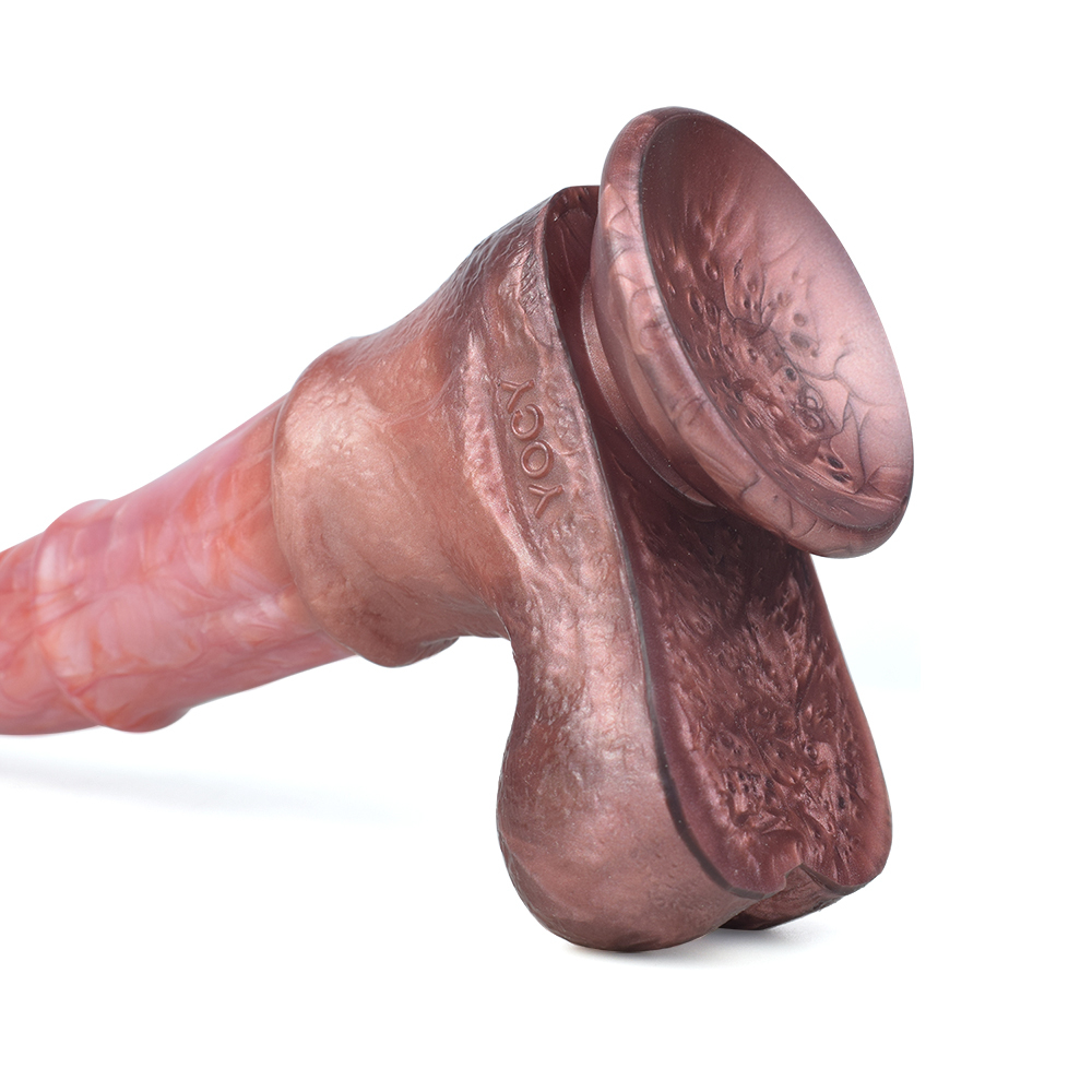 Horse Fantasy Silicone Dildo – M / L Size with Suction Base
