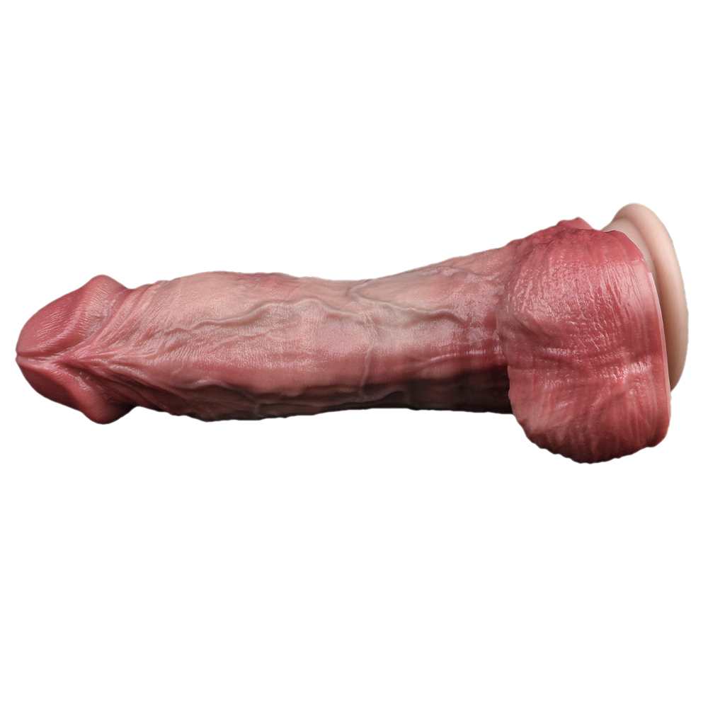 Realistic Silicone Dildo – 7.9 Inch Large Penis Toy
