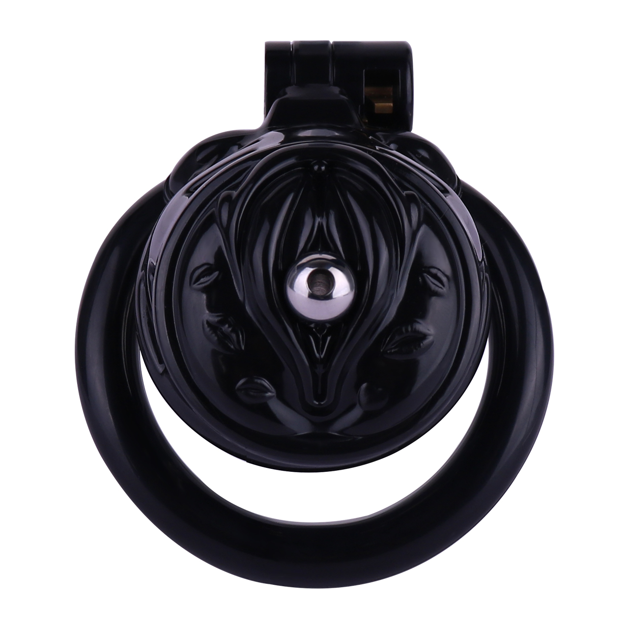 Belted Chastity Lock with Drain Tube – Adjustable Strap System, Secure & Extended Wear Design